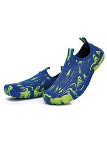 Kids One-Push Comfortable Quick Dry Anti-Slip Lightweight Stream/Beach Shoes - Royal Blue - View 7