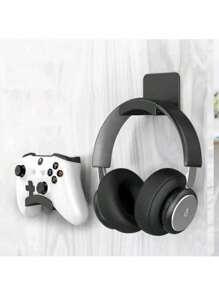 1pc/2pcs Wall-Mounted Utility Hook, Headset And Hat Stand For Easy Installation, Gaming Headset Hanging Storage - Multicolor - View 10
