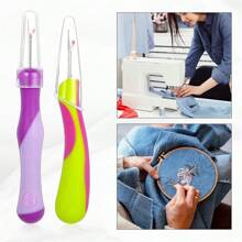 Ergonomic Seam Ripper With Comfort Grip Handle, 1/2pcs - Ideal For Sewing & Knitting Projects - Multicolor - View 2
