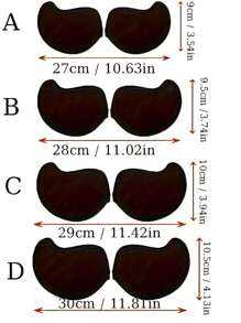 Invisible Mango Shaped Strapless Self-Adhesive Lifting Bra - Seamless, Slip-Proof, Comfortable, And Easy To Wear - Perfect For Women's Lingerie And Underwear Needs - Black - View 6