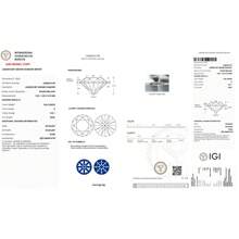Anillo de diamante King, Collar con colgante y Pendientes de diamante (tipo Stud), DIAMANTES CERTIFICADOS POR IGI CULTIVADOS EN LABORATORIO, Diamantes reales con 3EX (o Ideal), Accesorios maestros de joyería DIY, Diamantes de joyería DIY para fiestas elegantes/formales, Bodas, Cumpleaños, Día de la Madre, Aniversario, San Valentín o Navidad, etc. Regalo perfecto y excelente para tu pareja, padres, hijos o para ti mismo, Diamante de 3 Ct (Quilates), Diamante CVD/HPHT