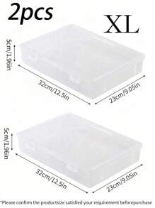 1件/50件厨房食品收纳盒，饺子收纳盘，馒头，蛋糕，面包，点心收纳盒，多层冷冻食品保鲜盒，带盖透明食品盒，冰箱收纳盒，旅行便当盒，水果沙拉盒，糖果收纳盒，复活节彩蛋盒，适用于厨房和餐厅，蘸料盒，咖喱酱，番茄酱，花生酱，果酱，醋，辣椒油等包装盒 - 透明 - 查看 16