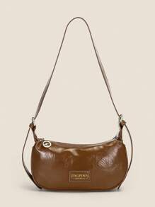 ZHONGYUDAISHU 1 件复古休闲简约高端奢华风格女士单肩包，适合日常通勤、旅行、送给女朋友和母亲的礼物 - 彩色 - 查看 3