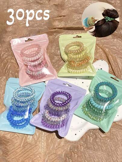 6条渐变螺旋无痕发圈，无缝女士发带，糖果色发饰，不会损伤头发。适用于各种发饰，包括美发工具、美容配件、卷发饰品等。适合秋季、旅行、各种场合。是送给女性的理想礼物，也是旅行、节日礼物、圣诞袜填充物、礼物、礼物、成人圣诞袜填充物、成人圣诞袜填充物、女士配饰、圣诞袜填充物、成人礼物、发饰、成人礼物、夏季海滩度假必备配饰。