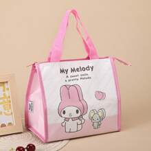 Sanrio 1 st/Cartoon schattige koeltas Sanrio-serie Hello Kitty aluminiumfolie dubbellaags dikke lunchtas