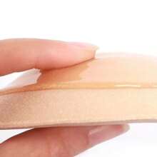 Chest Push Up Sticky Bra Thicker Sponge Sports Gym Bras Pads Breast Lift Up Enhancer Silicone Removeable Inserts Swimsuit Invisible Bra