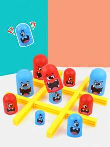 A Nesting Doll Tic-Tac-Toe Toy, An Interactive Tabletop Game For Friends Gathering, A Battle Game Toy, A Birthday Party Game - Multicolor - View 7