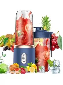 RAF 400ml Portable Rechargeable Juicer Blender High Capacity Battery Six Blade For Smoothies Veggie And Fruit Juices Perfect For Kitchen And Travel