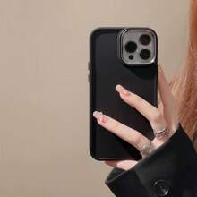 Funda protectora a prueba de golpes de unicolor mate opaco con marco chapado, cobertura total, anti-caída, resistente al agua y a los arañazos, compatible con iPhone 16PROMAX/15PLUS/15PRO/15/14PROMAX/14PLUS/14PRO/14/13PROMAX/13PRO/13/12PROMAX/12PRO/12 11PROMAX/11PRO/11/XSMAX/XR/XS/7/8PLUS, regalo de aniversario de primavera - Multicolor - Ver 6