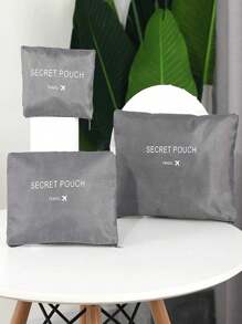 6件套大容量便携高品质旅行行李收纳袋，可作行李箱、衣物收纳袋、折叠整理袋、鞋袋、内衣袋、旅行必备品、旅行背包、旅行包、行李箱、旅行装备、返校搬家收纳袋，女士礼物、圣诞礼物、女士送礼佳品 - 彩色 - 查看 8