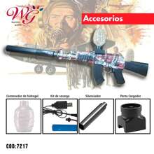 Pistola grande de 1-2 pz sin hidrogel - Rojo - Ver 5