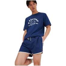 Ellesse T-Shirt Met Korte Mouwen Club T-Shirt voor Man in kleur Blauw ✅ Levering binnen 3-5 dagen