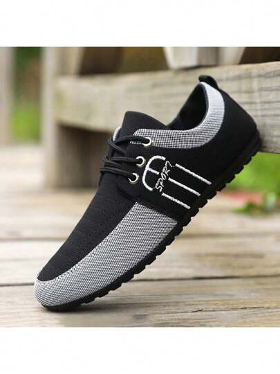 Summer Men Driving Loafers Men Breathable Canvas Shoes Korean Fashion Casual Sneakers Work Shoes