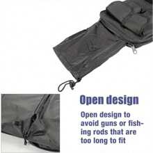 Trintion Case Bag Outdoor Camping Storage Pouch - Negro - Ver 3