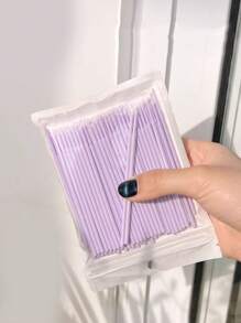 Thin Cleaning Swabs, Nano Cleaning Buds For Eye Makeup, Makeup Remover, Eyelash Extension Cleaning, Disposable Lip Brushes, And Makeup Brushes