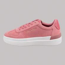 Tenis Tommy Hilfiger Rosa Casual Para Mujer - Rosa Fucsia - Ver 1