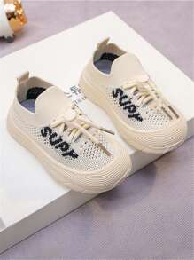 Girls Canvas Shoes Slipon Flats With Pearl & Bow Decor, Anti-Slip Casual Comfort Sneakers, Cute & Sweet Style For Spring/Summer, Toddler