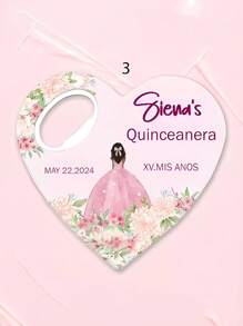 Personalisiertes Geschenk, magnetischer Flaschenöffner, 15-18 Jahre Geburtstagsparty Geschenk, Prinzessin Stil Design, Mädchen Party, multifunktional, schimmelresistent, sehr dekorativ, exquisit, modisch, hochwertig, modern, retro, individualisiert, einzigartig, personalisiert, ideales Geschenk für sie, Freund, Freundin, Vater, Mutter, Familie, Freunde, Sohn, Tochter, Kinder, Jahrestag, Geburtstag, Geschenk für Vater, gemütliche Atmosphäre, Zuhause, individualisierter Flaschenöffner und Zubehör - Verschiedenfarbig - Übersicht 43