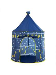 Tienda Campaña para niños infantil Portátil Plegable - Azul - Ver 1