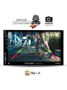 Kit Autoestéreo Pantalla Bt Carplay + 4 Boc. 6.5 Soundstream - Multicolor - Ver 3
