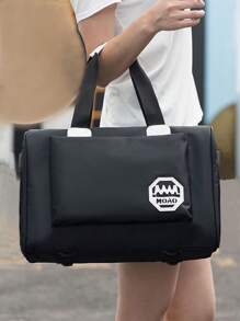 Travel Bag Large Capacity Short Men's Travel Bag Crossbody Travel Bag Hand Carried Out Hand Bag Gym Bag - Multicolor - View 4