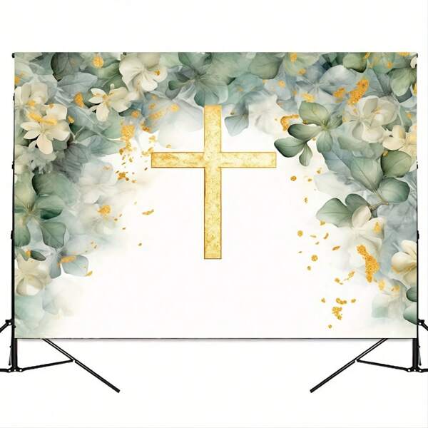 1pc moderne fotografieachtergrond, polyester stoffen bannerdecoratie, woondecoratie, kamerdecoratie, wanddecoratie, feestachtergronddecoratie, feestdecoratiebenodigdheden
