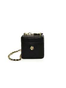 新款迷你化妆包。刺绣超小方盒。适合派对和聚会的斜挎包 - A - 查看 14