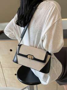 New Shoulder Tote Bag, Chic & Fashionable Underarm Bag, Versatile