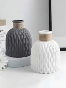 DIY Water Ripple Vase Silicone Mold Handmade Flower Pot Gypsum Clay Casting Mold Resin Craft Mould For Home Decor Ornaments