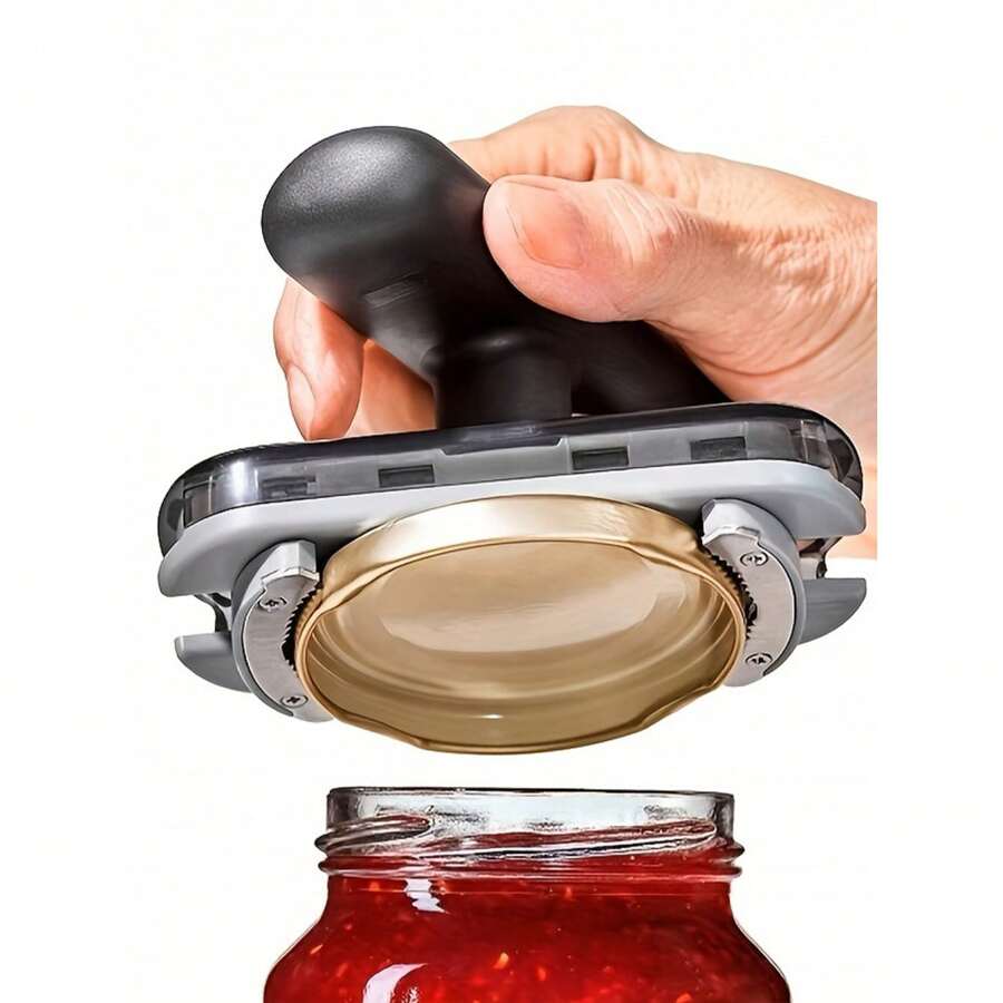 1/2 Pcs Adjustable, Easy-Grip, Multifunctional Kitchen Tool, Essential Manual Can Opener, Easy To Open, Suitable For Gatherings And Daily Use - Multicolor - View 1