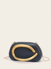 Evening Bag Clutch Purses For Women Ladies Party Bag Exquisite Hardware Handle Buckle PU Bag Bag Bridal Wedding Purse For Ladies Bag Metal Chain Bag Versatile Handheld Bag Cocktail Party Wedding New Wallet Banquet Bag