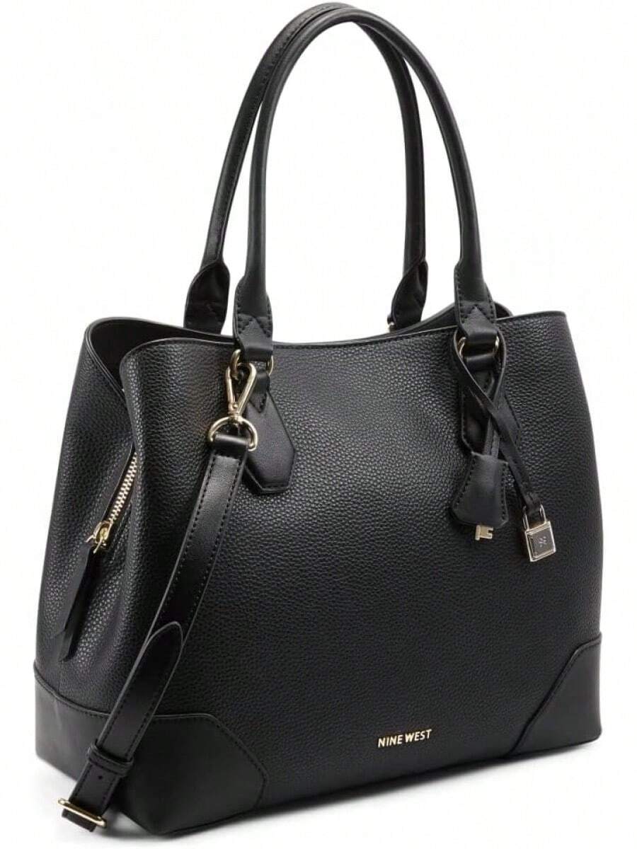 ¡RecomendadoNine West NGV108509 Bolsa tote Mujer¡Top de Temporada - Negro - - Ver 1