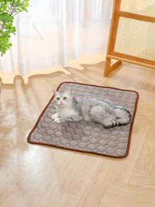 Waterproof Durable Pet Cooling Mat,Breathable Summer Cat/Dog Bed Cooling Ice Silk Mat (Machine Washable), Suitable For Small/Medium/Large Cats And Dogs, Chilled Silk Surface Keeps Your Pets Cool And Comfortable - 1 Pc Or 2 Pcs Available