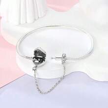 Chain Basic Chain Bracelet Sterling Silver DIY Jewelry Charm Beads