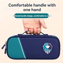 Estojo de Lápis Grande, Nécessaire de Caneta de Grande Capacidade, Bolsa de Papelaria, Organizador de Bolsa de Armazenamento de Alta Capacidade, Estojo para Canetas Marcadoras para Mulheres e Homens, De Volta às Aulas, Suprimentos Escolares, Nécessaire de Lápis, Mochila Escolar