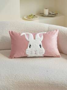 LCUHPCL 1 件复活节兔子刺绣抱枕套，适合家居装饰、客厅、卧室、派对 - 彩色 - 查看 14
