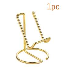 1pc Minimalist Metal Alloy Phone Stand, Suitable For Living Room, Bedroom, Office Desk, Study Back To School