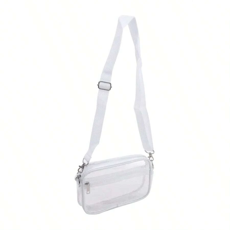 Transparent Shoulder Bag Woman Crossbody Bags Concerts Sports Events Waterproof Jelly Pack Summer Travel Purse Phone Pouch