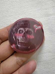 Funny Pattern Button Badges, Student Backpack Pins, Canvas Bag Decorative Badges, Fun Gifts For Friends, Teachers, Parents, Cousins - Multicolor - View 4