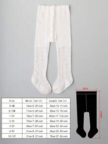 4pcs Children White Mesh Breathable Stockings, Simple And Versatile, Suitable For Daily Matching - Multicolor - View 2