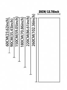 1 件白色蕾丝桌旗，优雅法式蕾丝防尘罩，适用于橱柜、电视柜、梳妆台 - 黑色 - 查看 2