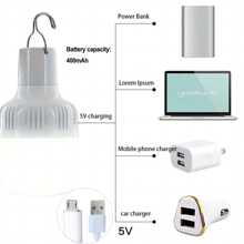 USB Rechargeable Emergency Light, Multi-Functional Lighting Lamp For Home, Outdoor, Camping, Hiking, Work, LED Light With Large Battery Capacity And Long-Lasting Usage Time, 3 Brightness Levels & 5 Dimming Modes, Suitable For Various Environments