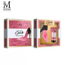 Ferrera Stiletto Pink Poetry Set Perfume 50ML+Body Lotion 50ML - Warm & Spicy - View 1