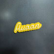 1pc Customized Acrylic Refrigerator Magnet - Customizable With Names, Colorful Alphabet Letters, Suitable For Refrigerator, Storage Cabinet Or Office, No Power Required, Perfect Small Gift For Family And Friends, Fridge Magnet