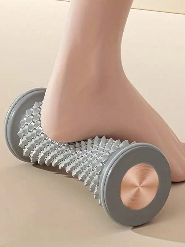 1pc rolo de fáscia de pé, massageador de pés, ioga, relaxamento muscular, rolo, arco e flecha, rolo esportivo de fitness confortável para massagem de pés em casa - fácil de rolar
