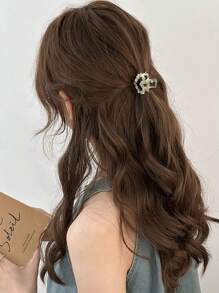 10件/套女士仿珍珠和水钻发夹发爪发夹发夹发夹发夹发夹秋冬发饰女士度假装女士 - 彩色 - 查看 2