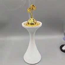 1 pieza Decoración de mesa, artesanía de resina, difusor de aroma de estilo árabe para biblioteca u oficina