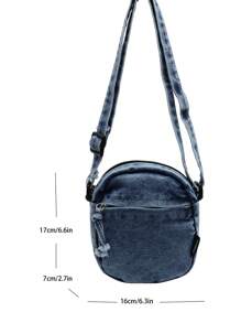 Light Blue Small Shoulder Bag, Compact Crossbody Bag For Women, Can Fit Phone, Ideal For Outings And Photography - Baby Blue - View 5