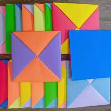 Set de 6/12 piezas del juego tradicional folclórico coreano Gonggi, juego Ddakji de golpear papel de cartón duro para fiestas en casa, reuniones familiares, juegos de viaje, regalo perfecto para vacaciones y cumpleaños