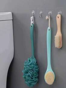 10/50/100pcs Reliable No-Drill Multi-Purpose Hooks, Easy Install For Home, Kitchen, Bathroom, Bedroom, Office - Over The Door Hooks, Wardrobe Hooks